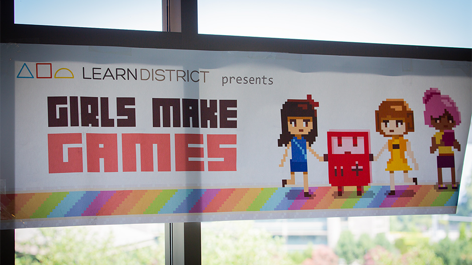 Girls Make Games Summer Camp