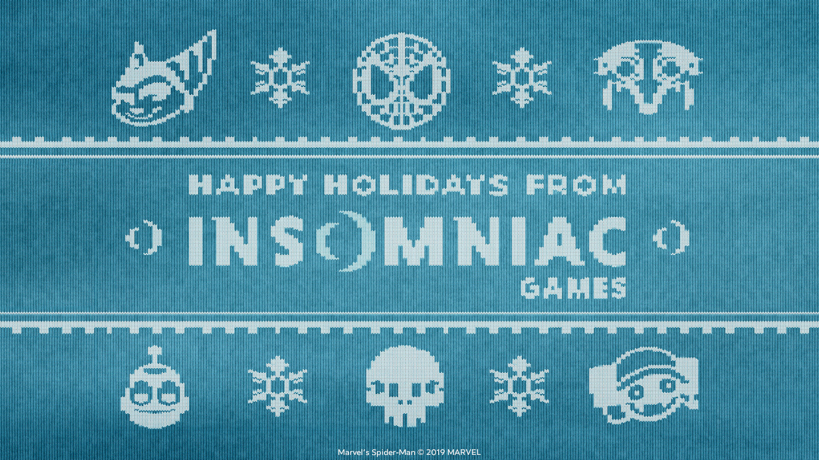 Insomniac Holiday Card 2019