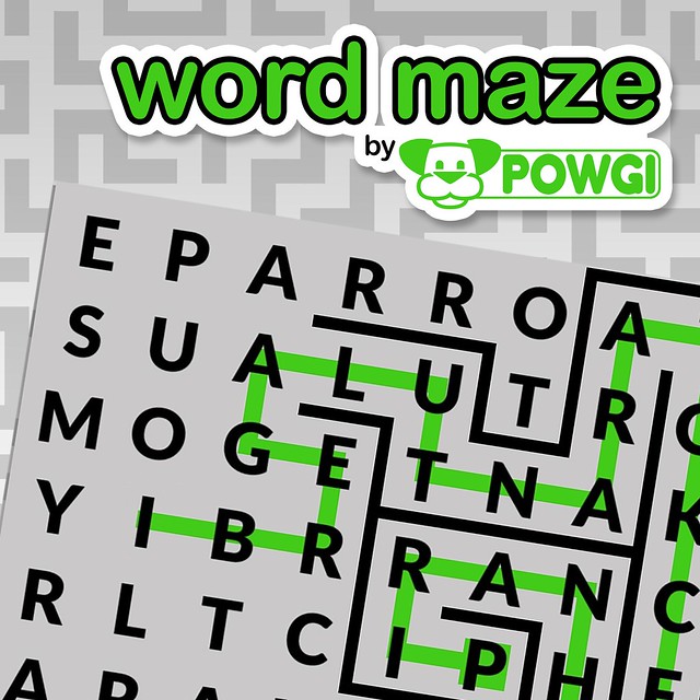 Word Maze by Powgi