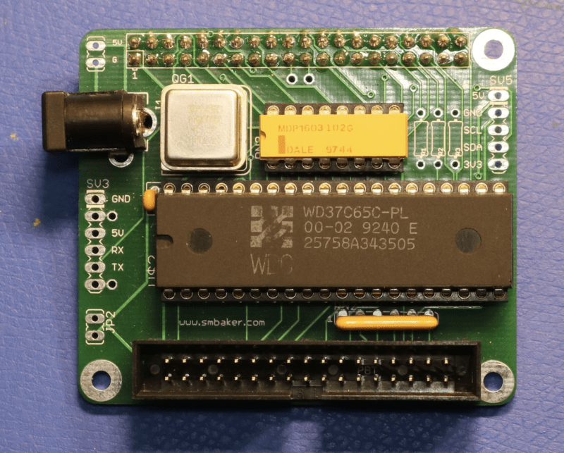 The floppy controller HAT