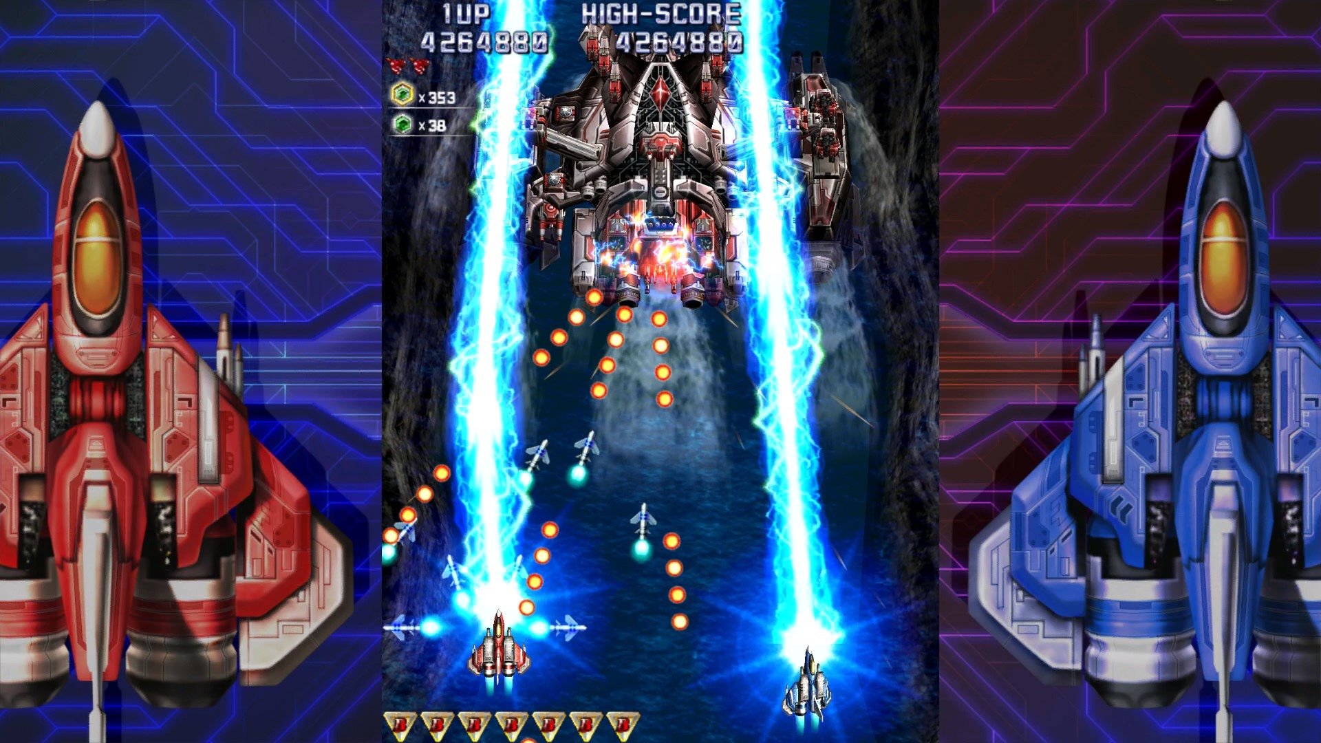 Raiden IV x Mikado Remix Screenshot