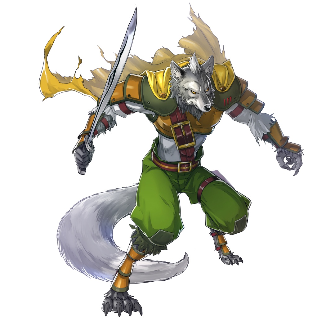 Eiyuden Chronicle: Hundred Heroes - Garr Character Art